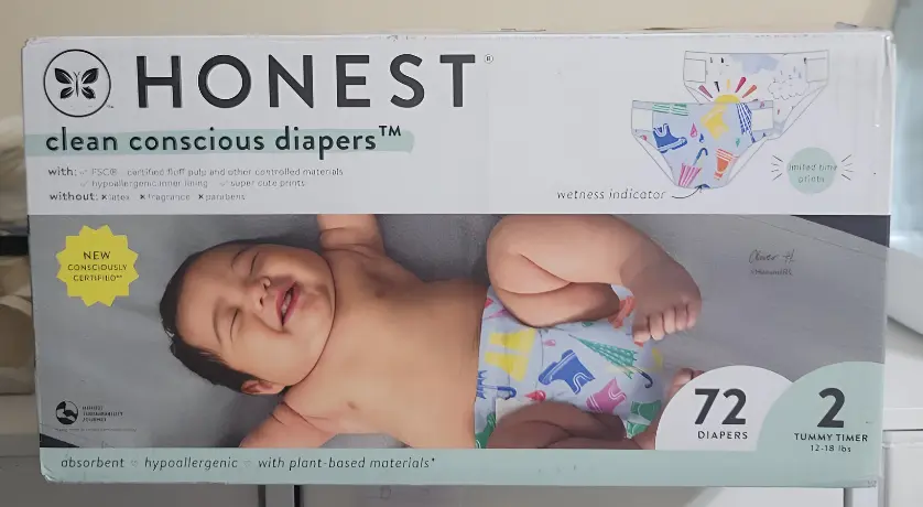 Honest clean conscious diapers