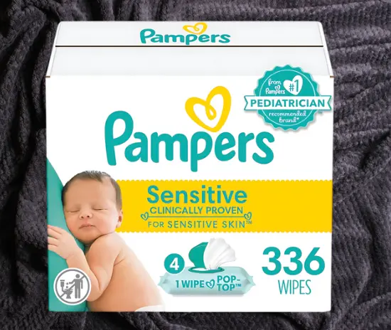 Pampers Sensitive Baby wipes